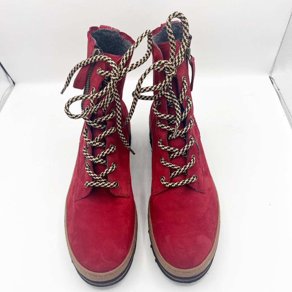 PAUL GREEN Boots in Chili Red!